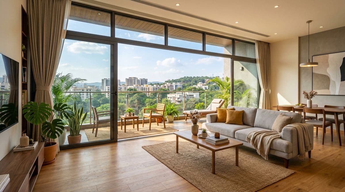Modern 2 BHK apartment in Baner Pune